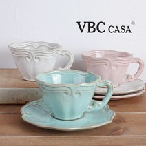 VBC CASA 폰다코 바로크 티잔&소서 택1, 없음, 02.VBC 폰다코 바로크 티잔_아쿠아, 1개