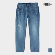 [NII] 남성 구제워싱 크롭 스키니데님_NNXMLVM2541