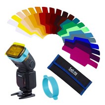 조명필터 조명용 컬러 종이 젤라틴 필터 metz godox d7100 sb910 제어, 없음