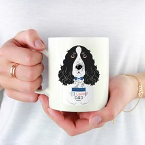 아이러브대디 로고머그컵 특별한머그 소량제작, 양쪽