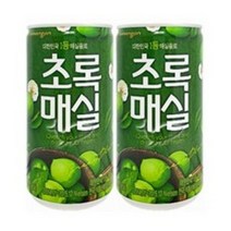 웅진 초록매실 음료선물세트, 180ml, 19개