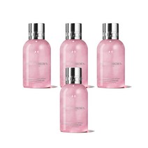 몰튼브라운 딜리셔스 루바브 앤 로즈 핸드 젤 100ml Molton Brown Rhubarb and Rose Hand Gel, 4팩