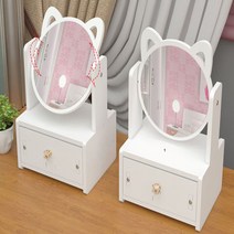 미니 서랍형 좌식 거울 화장대 만들기 DIY 공예 색칠 셀프 인테리어, 3.양방향 수납