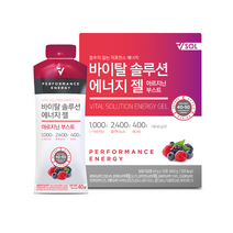 VSOL 바이탈솔루션 에너지젤 아르기닌 부스트 1박스 / 10포, 1박스 10포, 단품