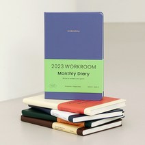 인디고 2023 오피셜 워크룸 먼슬리 A5 다이어리 (날짜형 월간 25절), [N2 05-005154] 아이보리