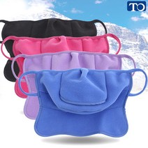 티오 [티오]쉼쉬기편한 극세사 입체 방한 마스크 MC437F, 블랙:free