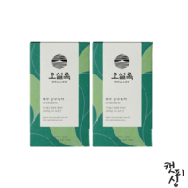 오설록 녹차 제주 순수 녹차 티백 20개입 2개, 순수녹차 티백 20개입 2개
