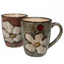 영국 로얄엑서스 소담 머그세트 머그컵세트 핑크+그린