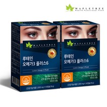 메이플트리 루테인오메가3 플러스6 30캡슐 2통 2개월분, 2개, 옵션선택