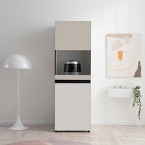 [리센트] 커스텀 밥솥 슬라이딩 주방수납장 600(광폭형), 문 열리는 방향:좌측형