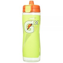 Gatorade Gx 퍼포먼스 저그 1.9L(64온스) 누출 방지 미끄럼 방지 그립 운동 선수에게 적합 블랙, Gx Bottle, Neon Yellow