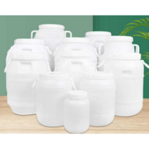 효소 발효 바스켓 플라스틱 PE 밀폐 통 100L 85L 50L, 두꺼워진 25L 사각 배럴 (내부 덮개)
