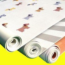 PVC 양면 강아지 강아지매트 애견 견용품 PVC매트 베란다 거실 애견매트 반려견 동물용품 4M ghddprjs*207666072wK, 2.헤링본+연그레이_140cmX4M