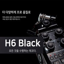 ZOOM 일본정품 H6 프로녹음기 ASMR마이크 먹방 유튜버 콘서트 공연장 유뷰브 정품만AS가능, ZOOM H6(16GB)+악세사리패키지