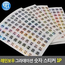 1-300 넘버링 원형 숫자 번호 스티커 전시장 사무용품 방과후 어린이 테이블 순서 이벤트 사무실, 1개, 61-120