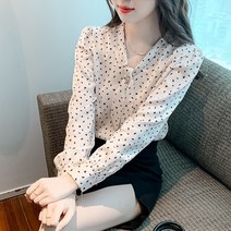 레이스블라우스 쉬폰셔츠 여성 하늘비즈 C31 K641B736
