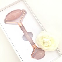 로즈쿼츠 페이스롤러 셀프홈케어 피부관리 맛사지롤러