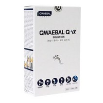 쾌발Q 플러스 알파 솔루션 발냄새 제거제 30p, 2개