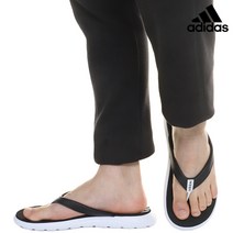 아디다스 쪼리 컴포트 플립플랍 검흰