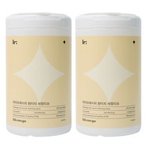 라이프레시피 원터치 세정티슈 130매입, 원터치세정티슈(130매입) 2개