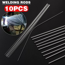 Mayitr 10pcs 1.6mm x 45cm 저온 금속 알루미늄 마그네슘은 용접 납땜 와이어 솔더 TIG 필러로드