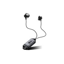 Bluetooth 5.0 통화 녹음 헤드셋 휴대전화 녹음은 아이폰과 안드로이드에서 가능하다. 검정