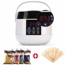 왁스 히터 제모 전문 따뜻한 스파 손 발 헤어 스킨 케어 파라핀 제 모기 기계 키트, EU Plug KIT WHITE