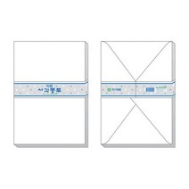 이화 사각봉투 대 135X195mm 100매 카드 청첩장 편지