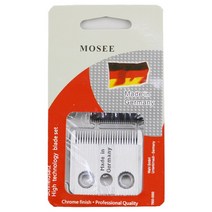 Moser 헤어 클리퍼용 전문 교체 블레이드 1170(C) 클립 컷 네트워크, 한개옵션0