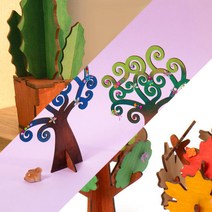 꿈나무/선인장/나무 3종 우드팬시우드 - 선인장, 알로에