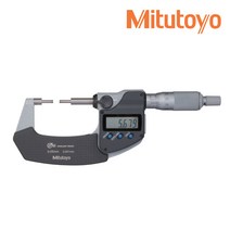 미쓰도요 Mitutoyo 디지매틱 스플라인 마이크로미터 331-251-30 0-25mm, 331-261-30 0mm~25mm, 1개