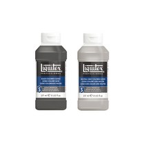 리퀴텍스 칼라 아크릴 젯소(237ml) 블랙 그레이, grey(5320599)