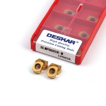 DESKAR BLMP0603R-M LF6028 CNC 선반 밀링 터닝 공구 초경 인서트 고속 피드 커터 스틸 부품, [01] BLMP0603R-M LF6028, [01] 10PCS