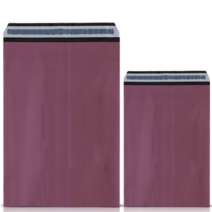 LDPE 의류 택배봉투 대형 50x60+4 50장, 100매, 와인