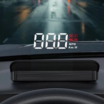 차량 속도계 hud 카플레이 모니터 자동 m3 obd2 gps 헤드 업 디스플레이 eobd 앞 유리 자동차 프로젝터 모든 자동차 v2j6 용 디지털 액세서리, 없음