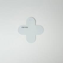 스윗앤스윗. 파스텔 플러스 for you 데코택 (10개) 택끈포함, 블랙