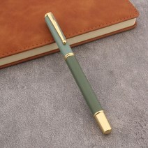 서예붓 문방사우 서예 붓 글씨 morandi 브러시 펜 금속 소프트 펜촉 만년필 스타일 사무실 학교 용품 펜, a4