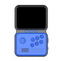 게임 플레이어 빈티지 지원 TV 출력 최고의 선물 레트로 휴대용 온라인 전투 Gameboy 레크리에이션 액세서, 한개옵션1, 02 파란