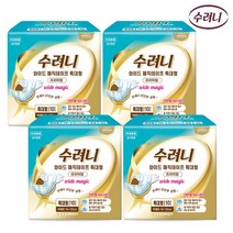 수려니 프리미엄 와이드 매직테이프 특대형 성인용 요양원 겉기저귀, 10개입, 4개