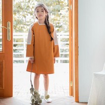 스타일노리터 그릭 원피스 브라운