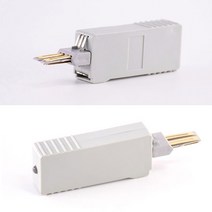 5Pair 크로네 연결 모듈 번개 보호 플러그 단자대 전화 봄 스냅 Dropship, 한개옵션0
