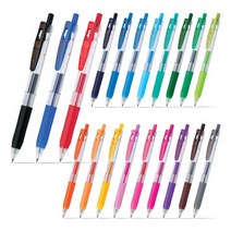 제브라 JJH15 사라사클립 0.3mm 볼펜, 1개, 브라운