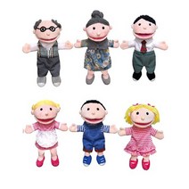 고급 구연 가족구성(6종택1) /가족손인형 입벌어지는인형, 엄마