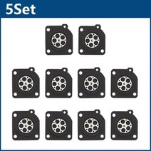 기화기 CMCP 가솔린 전기톱 다이어프램 가스켓 키트 수리 부품 Zama 180 S210 MS230 MS250 정원 전동 공구 액세서리, 5sets