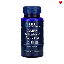 라이프익스텐션 AMPK 메타볼릭 액티베이터 30정 칼슘 헤스페리딘 오렌지 돌외추출물