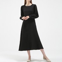 링클포인트 훌 원피스