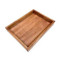 빵진열 빵트레이 베이킹 쟁반 원목우드 600x400x60mm