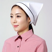 백색 머리스카프
