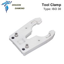 ISO30 스핀들 공구 홀더 나이프 나머지 포크 클로 클램프 생크 ER32-50L ATC 자동 교환기 그리퍼 CNC 라우터 기계 콜릿 척, [01] 브라운