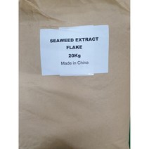 해조 추출물 해초분말 20KG 포대포장 농업용 국제유기인증서, 20000g, 1개